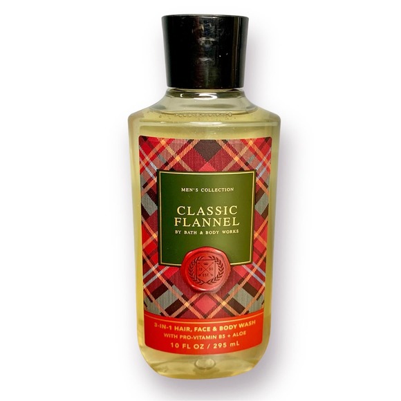 Bath & Body Works CLASSIC FLANNEL Men’s Collection 3-in-1 Hair Face Body Wash - Picture 1 of 7